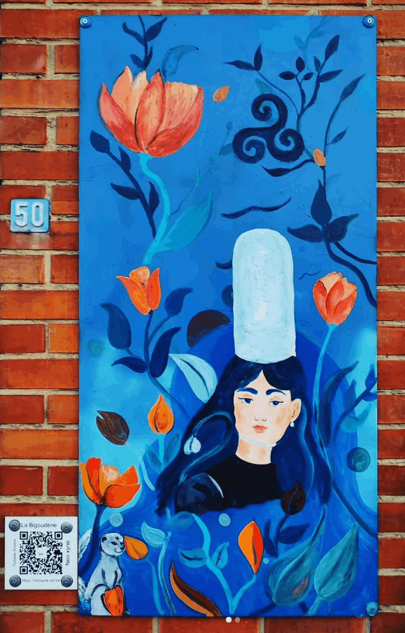 Love Foxdragon - Bombes de peinture sur gyproc