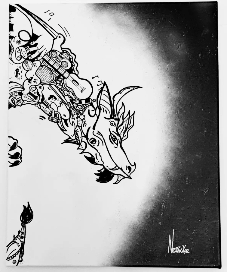 Autoportrait - Huile sur toile