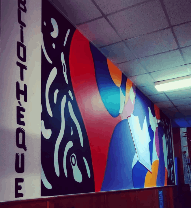 You are amazing - Bolatex sur mur béton